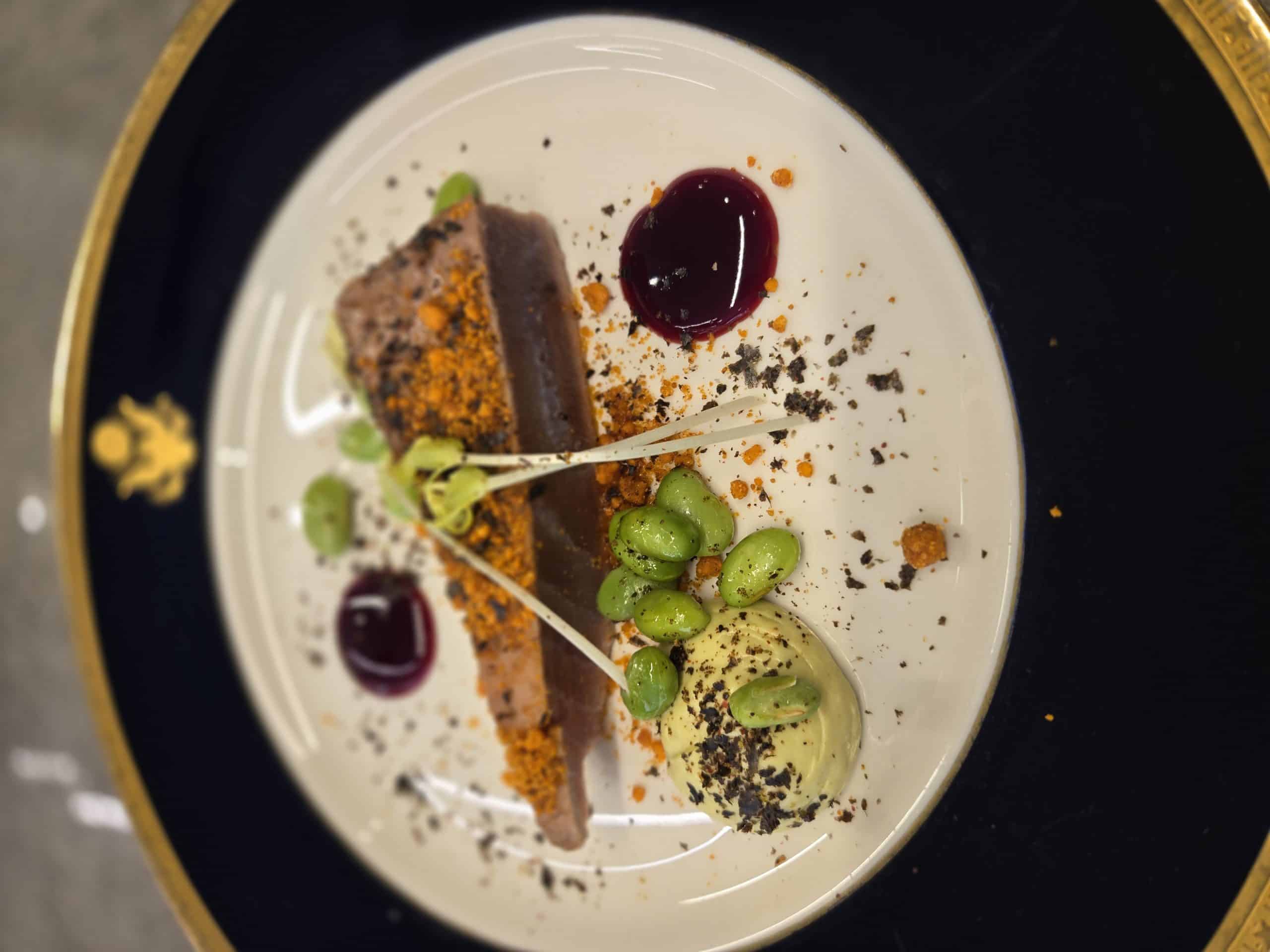 Table gastronomique élégante chef à domicile Paris